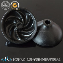 Glazing Black and White Ceramic Alumina Parts